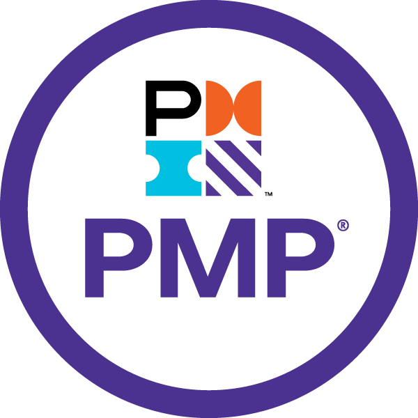 Badge da certificação PMI